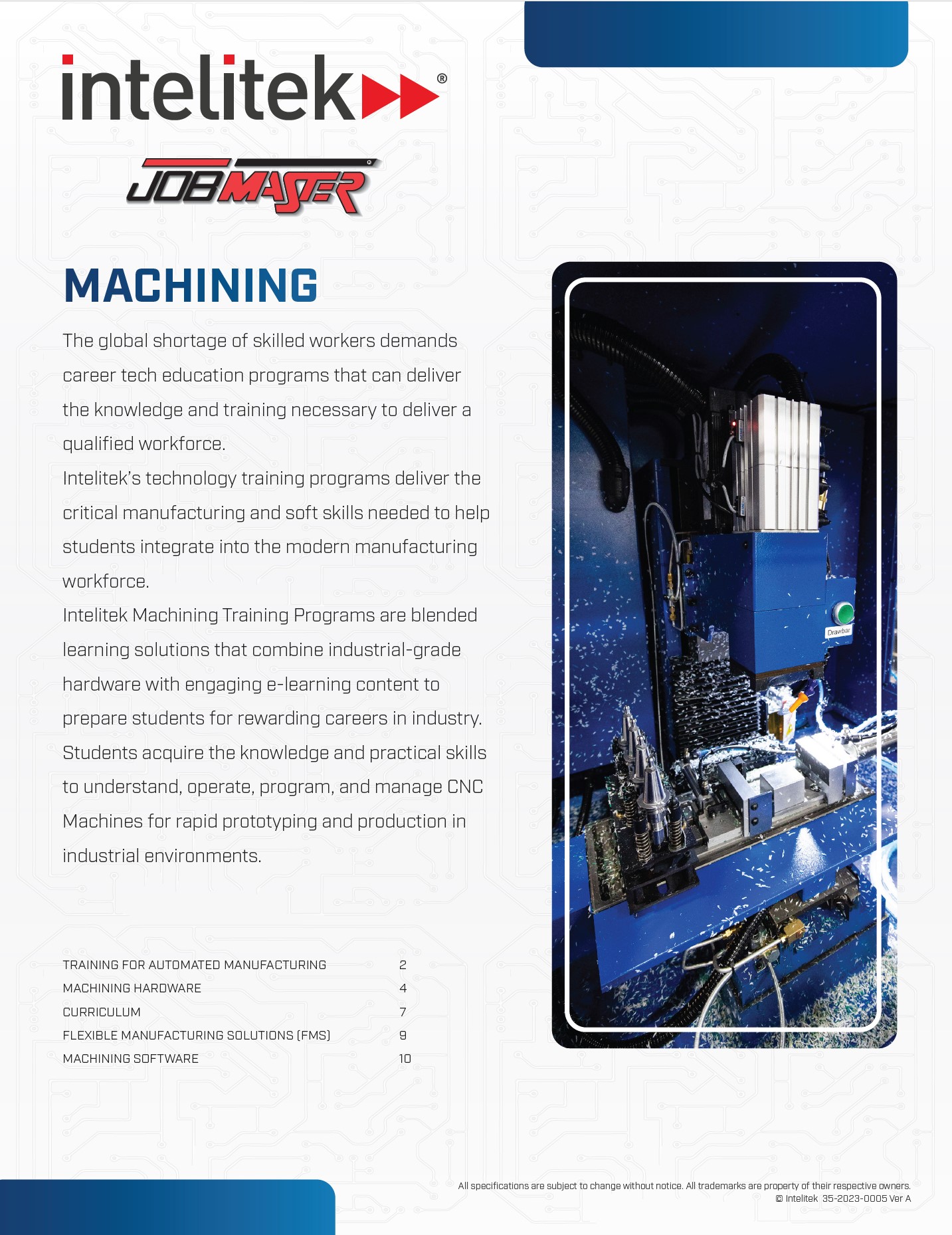Machining Catalog