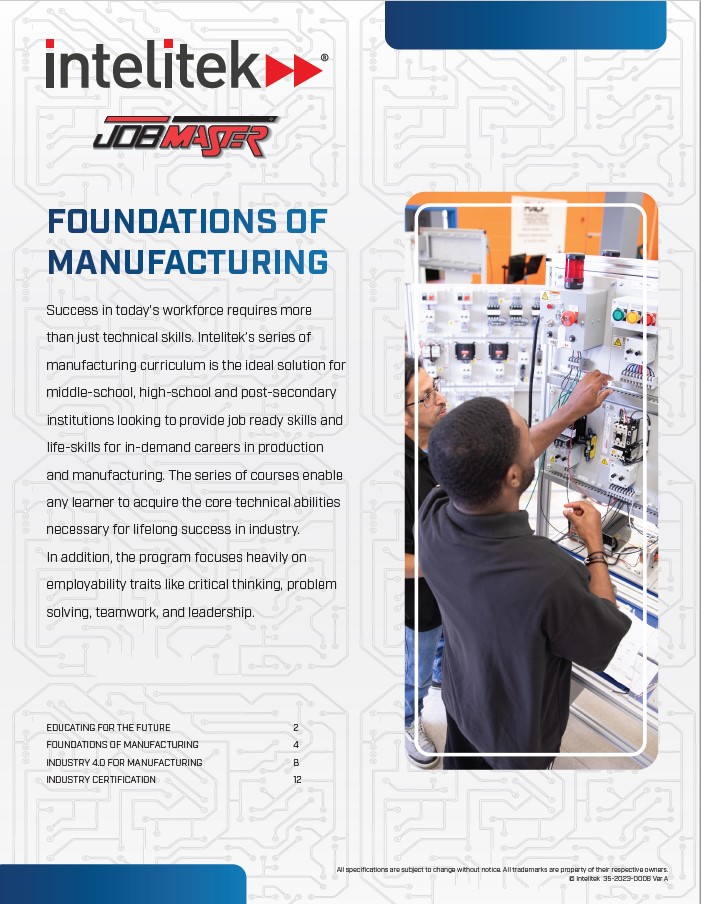 Foundations of Manufacturing Catalog