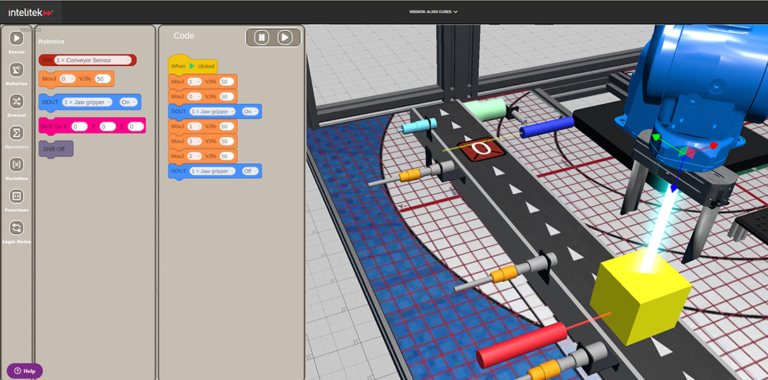 Read more about the article Introducing RoboX: All About Intelitek’s New Virtual Industrial Robotics Curriculum
