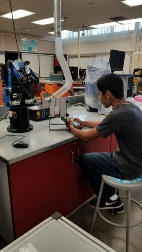 Corona HS PLTW Intelitek CA