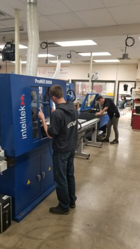 Corona HS PLTW Intelitek CA