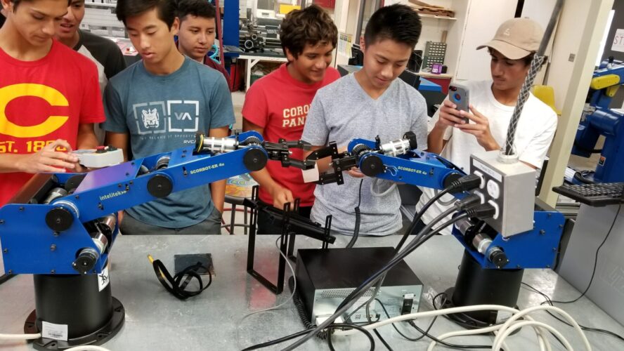 Corona HS PLTW Intelitek CA