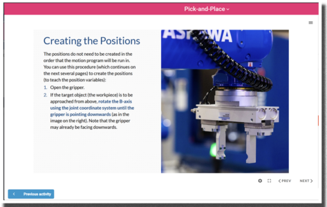 Virtual Robotics Curriculum